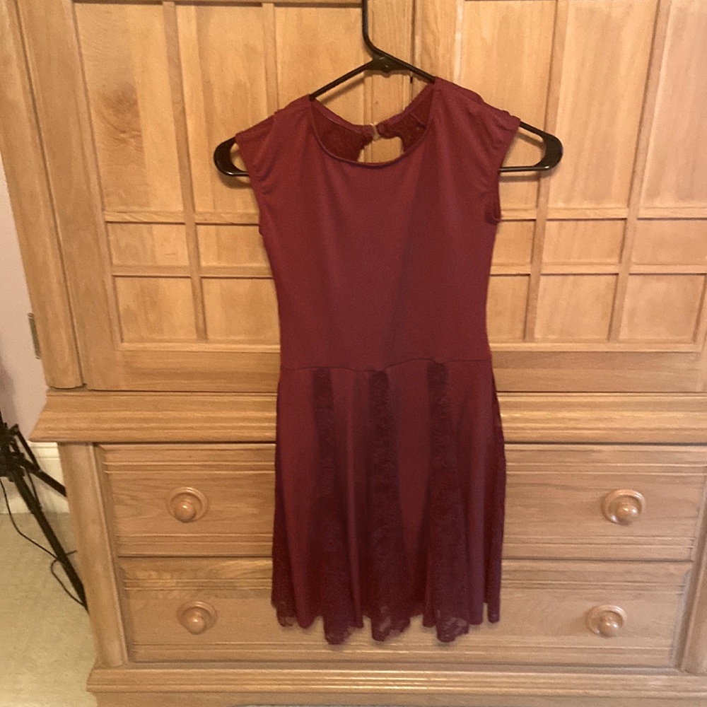 Size large casual red dress (kids)